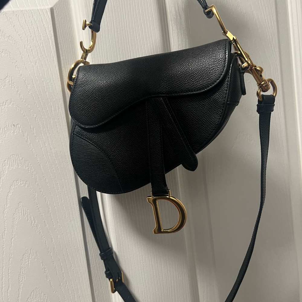 Black purse , Dior perfect condition